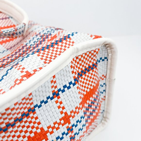 Louis Vuitton Braided Street Shopper PM Orange Blue White - Picture 15 of 16